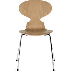 Fritz Hansen 3101 Myran 4 Ben Ekfanér Matstolar Arne Jacobsen Träfärgad Metall/Trä Köksstol