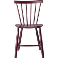 FDB Møbler J46 Black Red Kitchen Chair