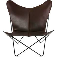 OX Denmarq Trifolium Chair Mocca Leather H86 x W78 x D69 cm Lænestol