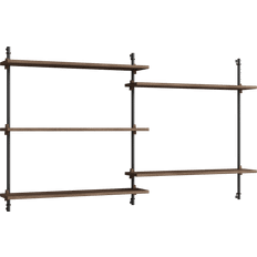 Moebe Shelving WS.85.2.B Wall Shelf