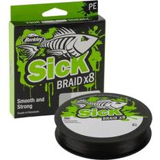 Berkley Sick Braid 300m Black 0,14mm Høyytelses supermykt multifilament snøre Multifilament