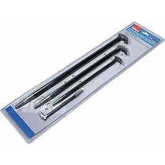 Pry Bar Set Heel & Toe 6" 12" 16" 20" Heavy Duty Heat
