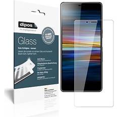 Screen Protectors Dipos Displayschutz Anti-Shock (2 Stück, Sony Xperia L3) Smartphone Schutzfolie