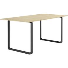 Muuto 70/70 Table 170x85 cm Solid Oak/Black Matbord