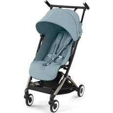 Strollers Cybex Libelle Lightweight Travel Baby Stroller With Ultra Compact Carry On Fold - Stormy Blue