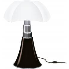 Martinelli Luce Pipistrello Tischleuchte 1965 Dunkelbraun Tischlampe