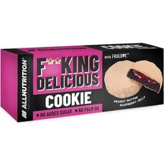 Fødevarer Allnutrition Fitking Lækre Kiks, Peanutbutter Hindbær Jelly - 128g 1 stk