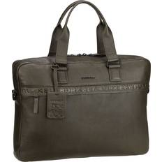 Leather - Men Briefcases Burkely Aktentasche Minimal Mason 1000802 Laptoptaschen Grau Herren