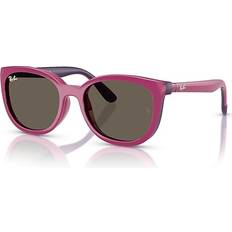 Ray-Ban RB1631 Clip-On Kids Bio-Based Fucsia On Rubber Violet Montura