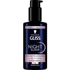 Schwarzkopf Hair Serums Schwarzkopf Gliss Night Elixir Medium Care 100 ml