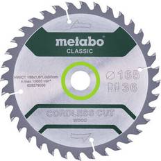 Metabo classic 165mm x 20mm bore 18 tooth circular saw blade 1.6mm 628650000