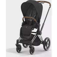 Reversible Seat Pushchairs Cybex ePriam Pushchair - Rosegold/Sepia Black