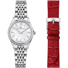 Philip Watch Swiss Made Roma Stainless Steel White Dial Quartz R8253217506