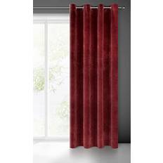 Eurofirany Soft Plain Opaque Velvet Curtain with Eyelets 1 Unit 290 g/m2