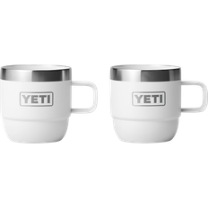 Yeti Rambler 6 oz Stackable 2-Pack - White Mug 6fl oz 2pcs