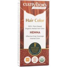 Cultivators Miraz Organic Hair Colors, 1 stk, Henna