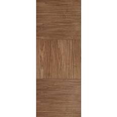 Walnut Doors LPD Tres Pre-Finished Walnut 3P Internal 1981 x 686 (27") Interior Door (x198.1cm)