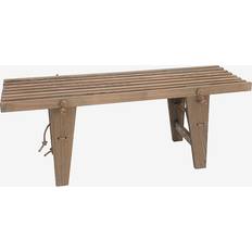 Hillerstorp Havebænke Havemøbler Hillerstorp Bænk Ecobench 120 cm - Grå Havebænk