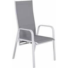 Copacabana Fällbar Karmstol 65x110x56,5 cm - Vit/Grå