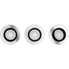 Philips Hue Milliskin Recessed Silver Spotlight 3pcs