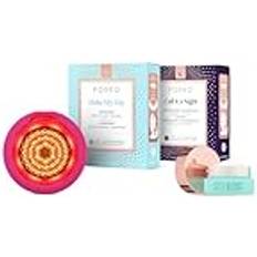 Foreo LED To Lovely UFO 3 LED-set Ansiktsmask + 14 UFO-masker + Koncentrat-C IRIS Rynkfri Ögonbelysning (15 ml)