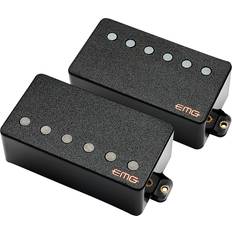 Natural Pickups Emg Dual Mode 57Tw/66Tw-Ls Dual Pickup Set, Long Shaft Pots Black