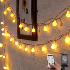 Globe White String Light 100 Lamps