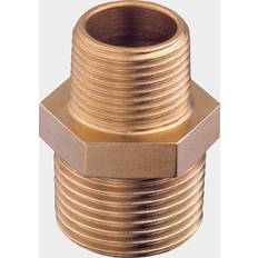 Brons Kulventiler Guidi Förminskningsnippel Reducing Nipple, brons, 1 1/2" G (BSP) till 1 1/4" G (BSP)