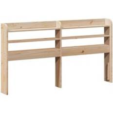 Headboards vidaXL With Shelves 150 cm Solid Wood Pine Headboard