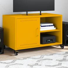 Gul TV-borde vidaXL 68x39x43,5 cm Sennepsgul TV-bord