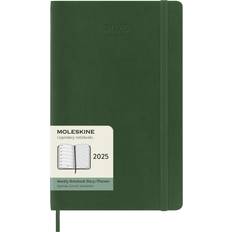 Calendari Moleskine A5 Soft Cover Week On One Page 2025 Diary, Green