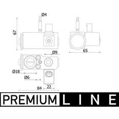 Mahle Ave 144 000P Expansionsventil Och Orientering Tube