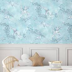 Wallpapers McKenzie Elephant Breaststroke Wallpaper Ocean Brand Mckenzie, Roll