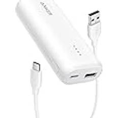 Mobile Phone Accessories Anker 321 power bank 5200mah usb-c portable charger 2port charging for iphone 13 White