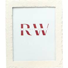 Romimex White Resin 20 x 25 x 2 cm Photo Frame