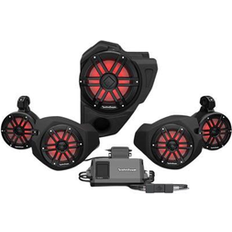 Boat & Car Speakers Rockford Fosgate RZR14RC-STG4 Front Color Optix & Rear Speaker & Subwoofer Kits