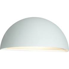 Belysning Norlys Halden 517 Vägglampa Vit Led Ip65 Väggarmatur