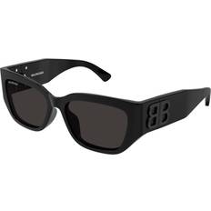 Balenciaga Solbriller Balenciaga BB0361SK Asian Fit 001 Solbriller Kvinder Black