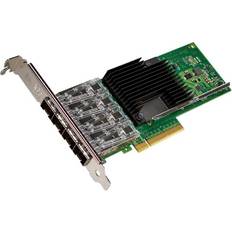 Intel Nettverkskort & Bluetooth-adaptere Intel Ethernet Converged Network Adapter X710-DA4 Nettverksadapter PCIe 3.0 x8 10 Gigabit SFP x 4