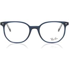 Ray-Ban Homme Lunettes Ray-Ban RX5397 Elliot 8324 De Vue Homme Bleues (Seulement Monture)