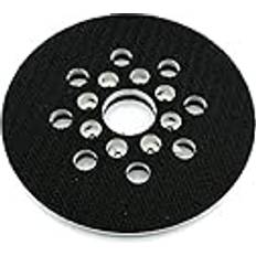 Trade-Shop 8-håls limplatta/sliptallrik/stödplatta/poleringskudde 125 mm kardborrband för Bosch GEX 125-1 AE PEX 220 A