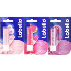 Labello Lip Care Labello Pearly Watermelon Soft Rose Lip Balm Bundle