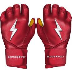 Guanti da Baseball Bruce Bolt Original Series Schlaghandschuh Lange Manschette Rot Gr e L