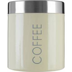 Smalto Organizzazione Cucina Premier Housewares Cream Enamel Coffee Canister - Single One Size Kitchen Container