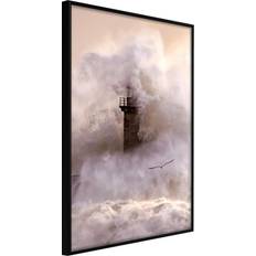 Artgeist - Storm - 40 x 60 cm - Sort Ramme Plakat