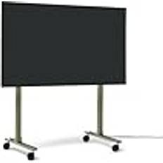 Grøn TV-borde Pedestal Straight Rollin TV Stander H107 cm TV-bord