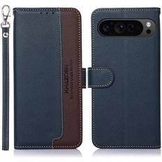 Google Pixel 9 Pro XL Mobilcovers MTK KHAZNEH För Google Pixel 9 Pro XL Plånboksskal Litchi-textur Telefonskal