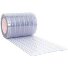 Randiga Gardinlängder vidaXL Köldridå Transparent 300x2.6 mm 10 m PVC