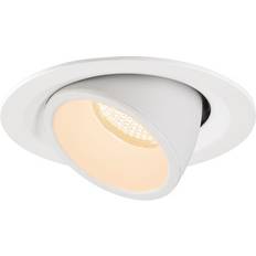 Lighting SLV Numinos Gimble M White Recessed Ceiling Light 2700K 20° Spotlight