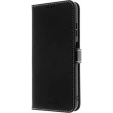 Insmat Exclusive Flip Case -pungetaske, Samsung Galaxy A25 5G, sort